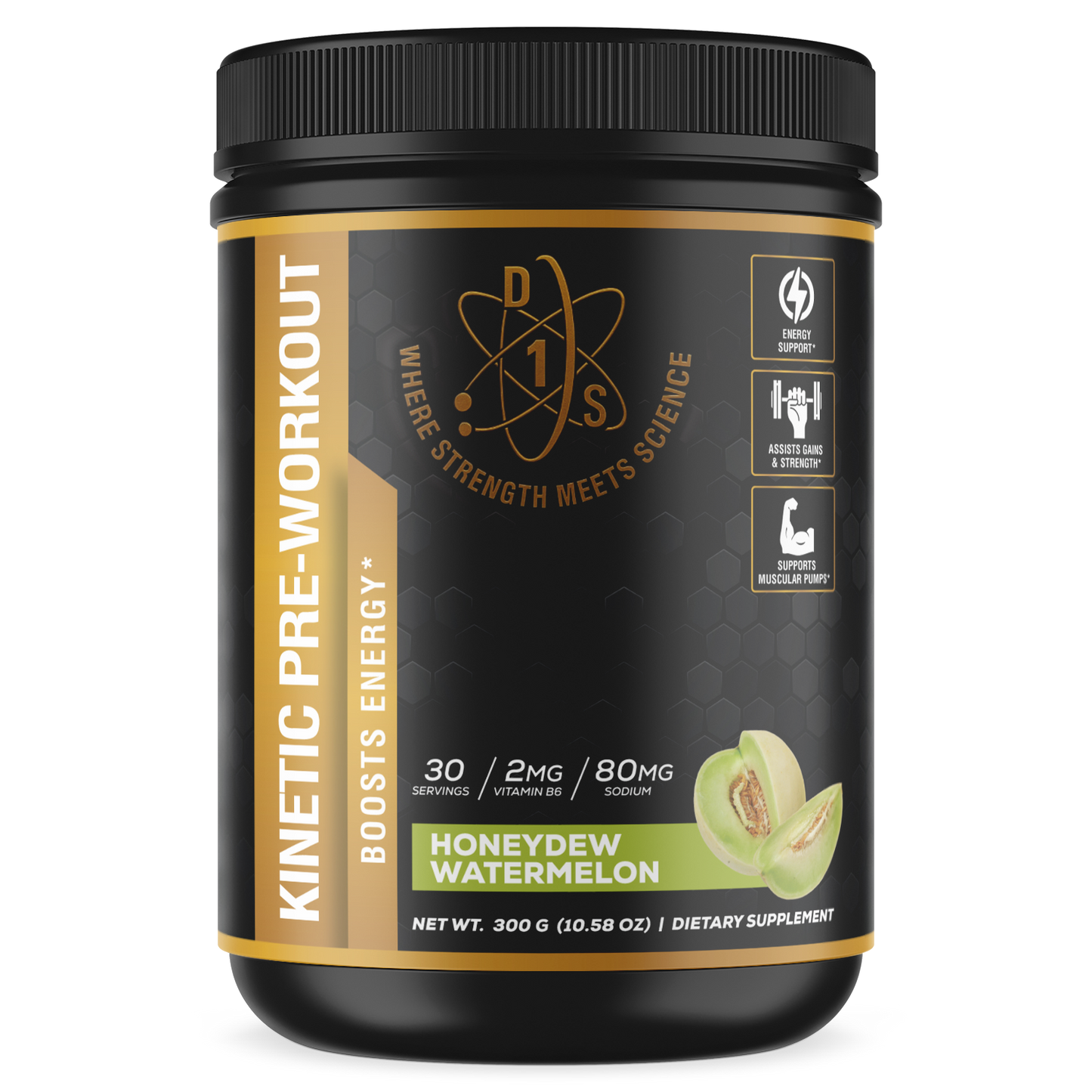 KINETIC Pre-Workout - (HoneyDew Watermelon)