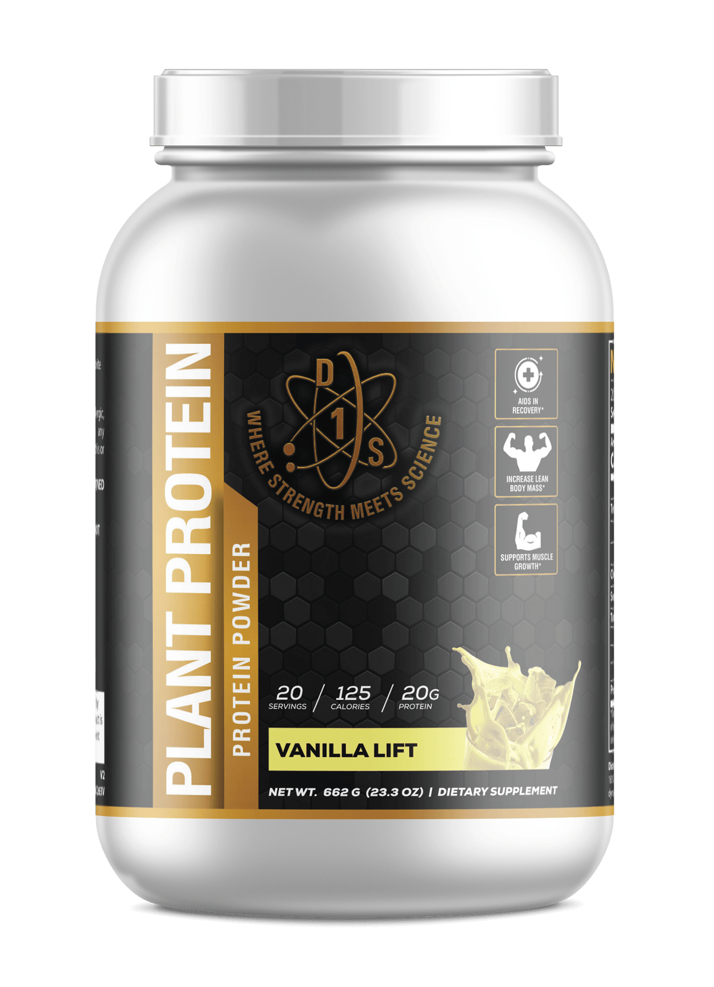 1.5lb Plant Protein Vanilla