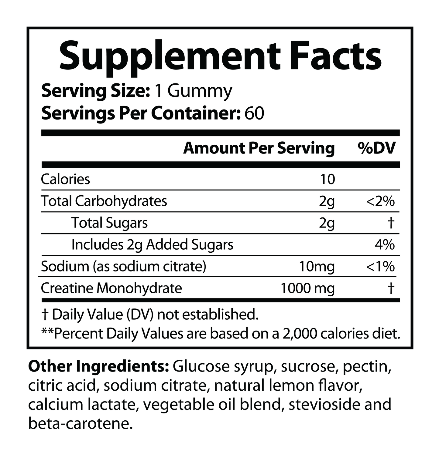 CREA-FUEL Creatine Superfruit Gummies